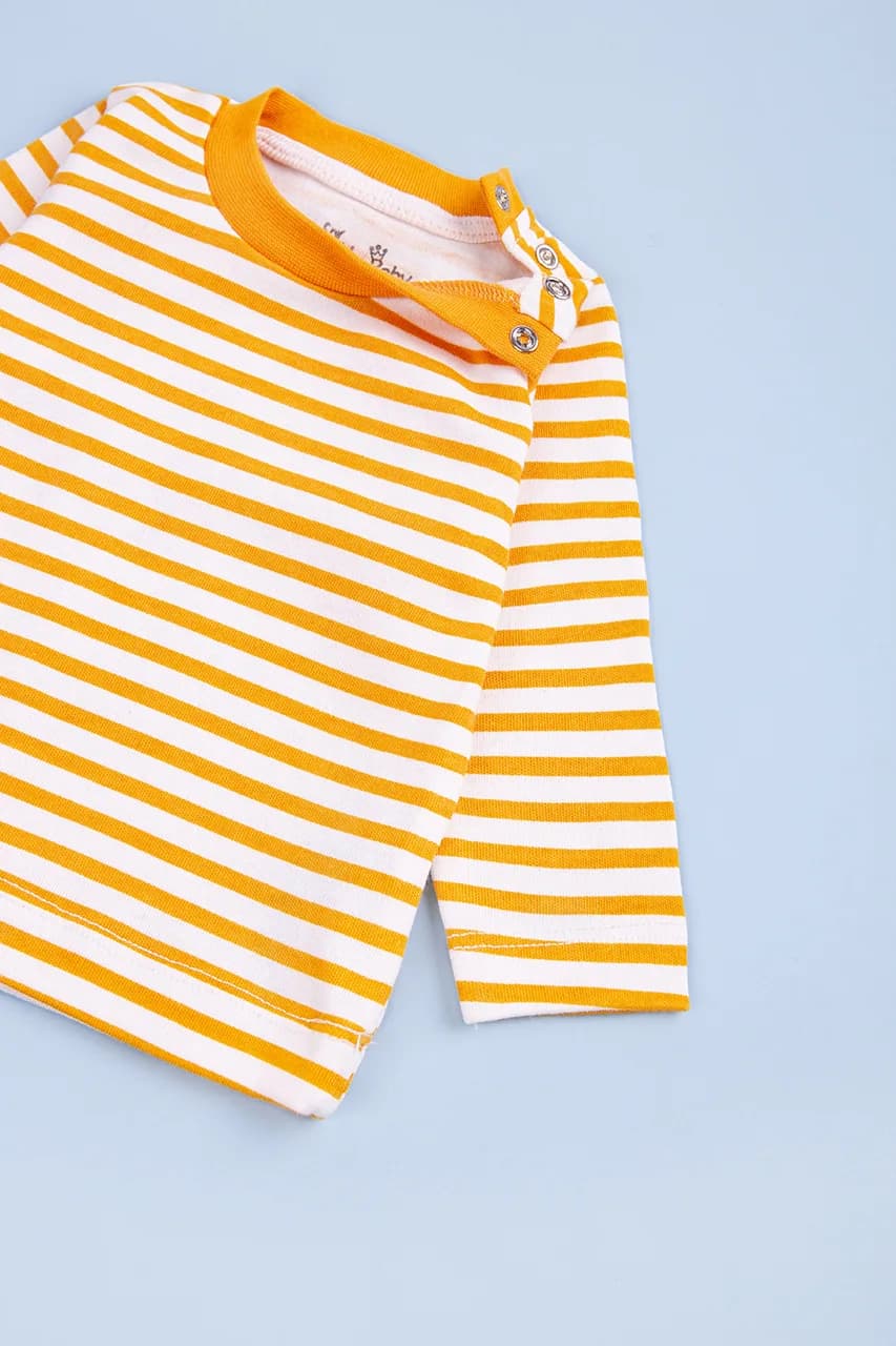 Комплект (футболка дл.рук+кофта+штаны) 50-80 For my baby 23621 -синий фото 4