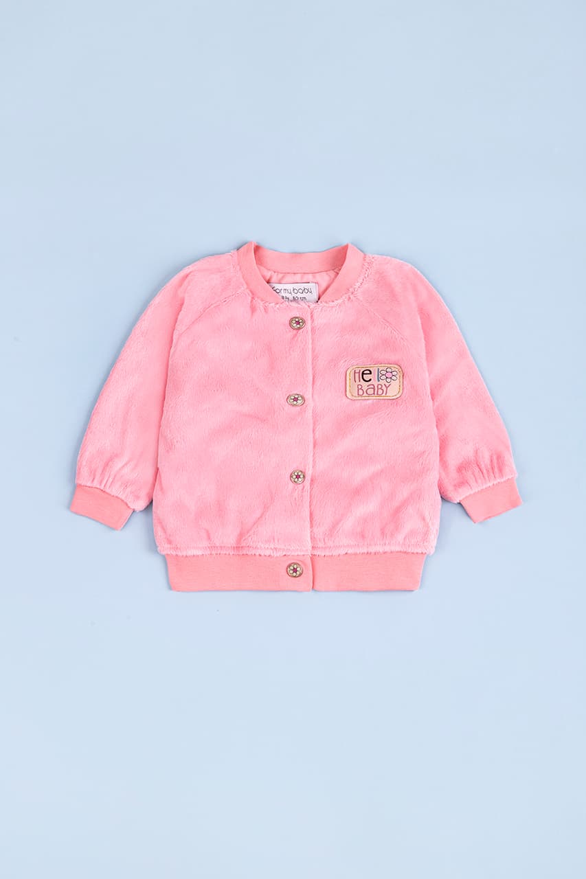 Кофта для новорожденных 62-80 For my baby 23706- розовый