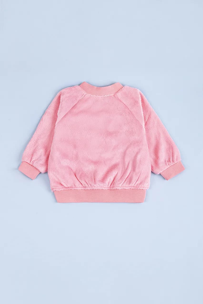 Кофта для новорожденных 62-80 For my baby 23706- розовый фото 3 Кофта для новорожденных 62-80 For my baby 23706- розовый фото 3