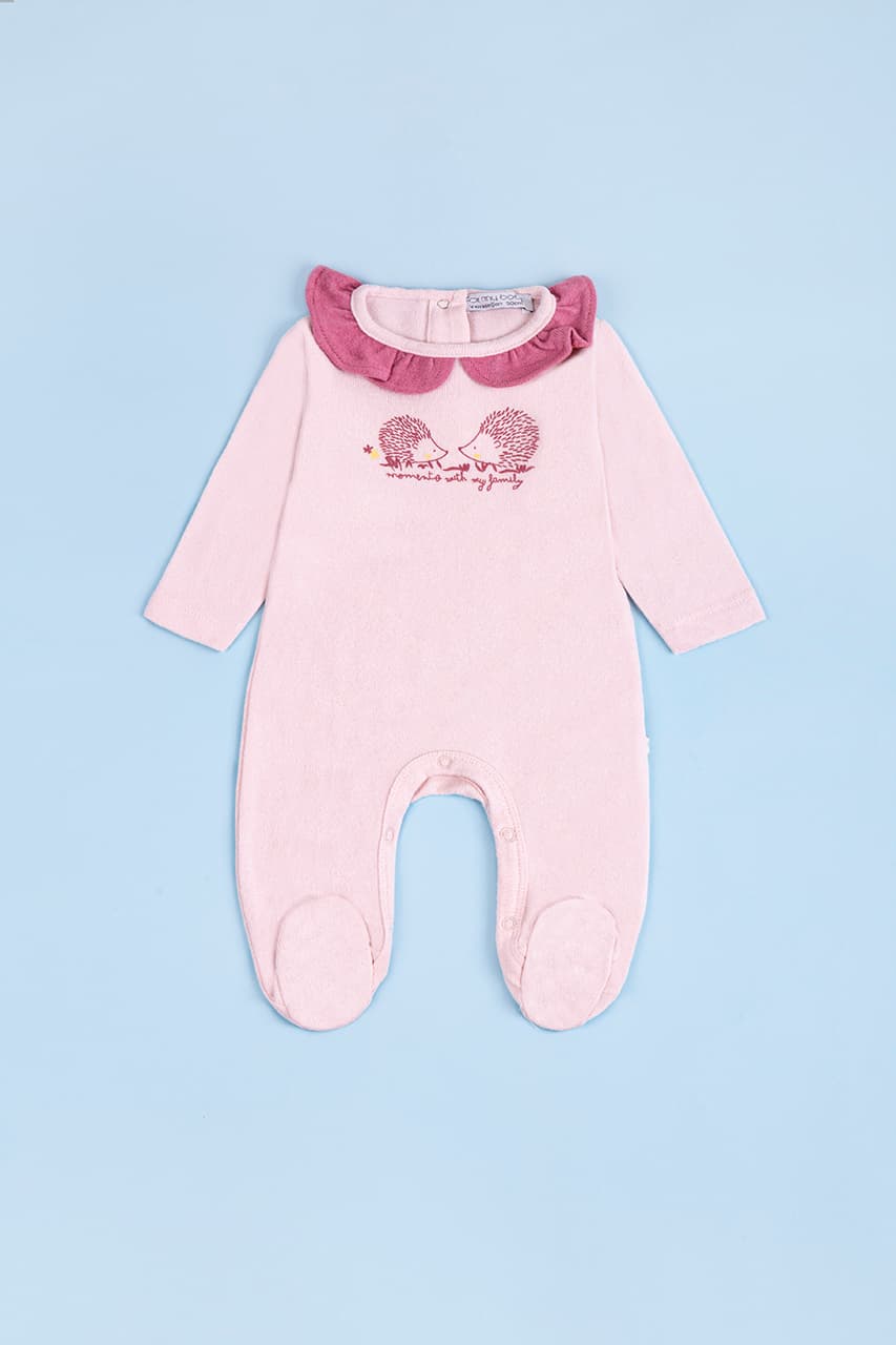 Комбінезон для новонародженого 50-74 For my baby 22455 -рожевий