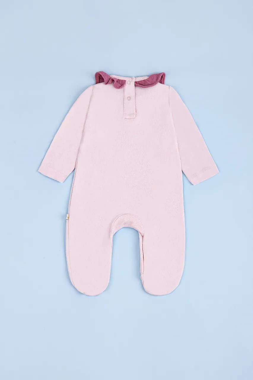 Комбінезон для новонародженого 50-74 For my baby 22455 -рожевий фото 4