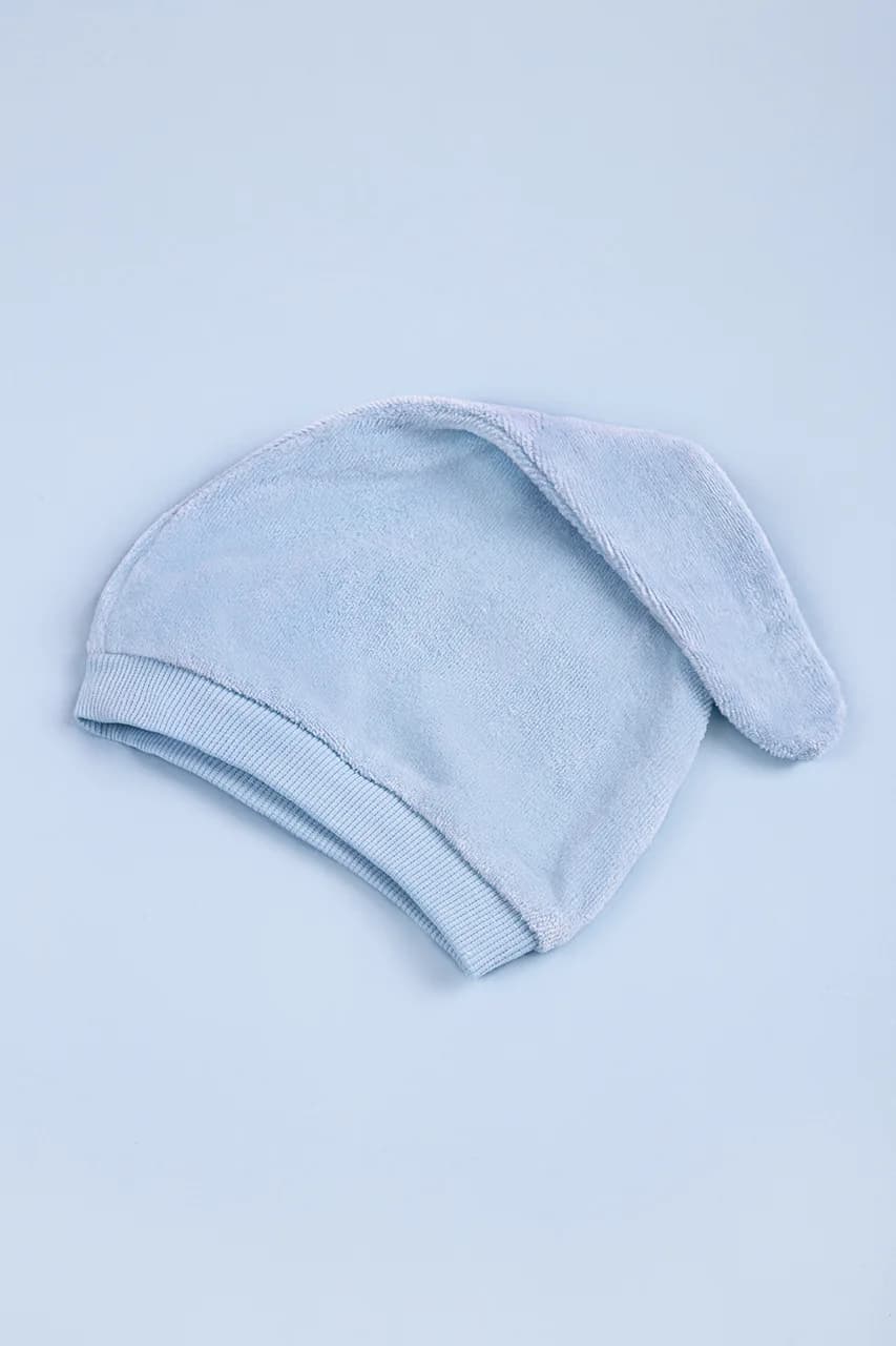 Комбинезон для детей+шапка 50-74 For my baby 22461 -голубой фото 4 Комбинезон для детей+шапка 50-74 For my baby 22461 -голубой фото 4