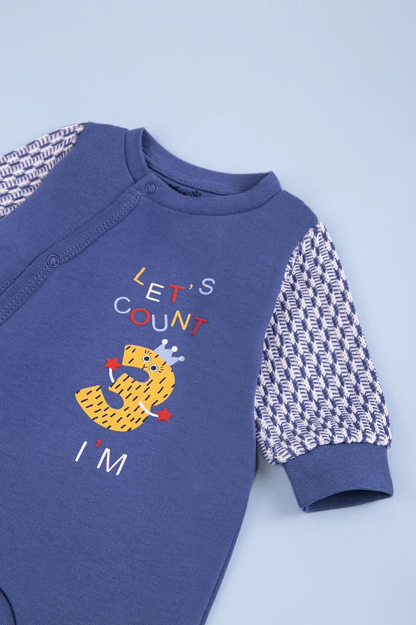 Комбінезон для дітей+шапка 50-74 For my baby 23408 -синій фото 2 Комбінезон для дітей+шапка 50-74 For my baby 23408 -синій фото 2