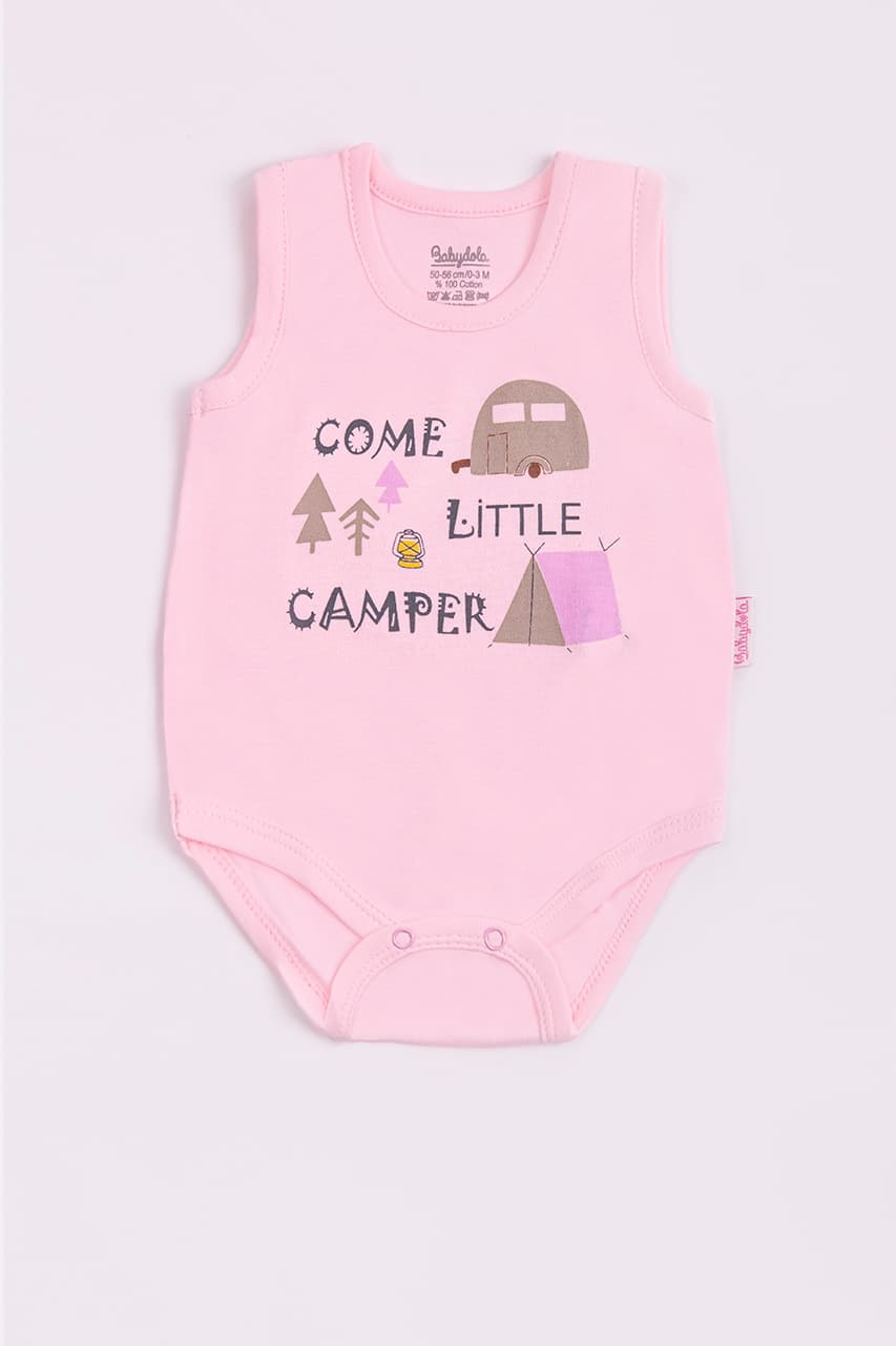 Боді для новонароджених Babydola 12651 -рожевий