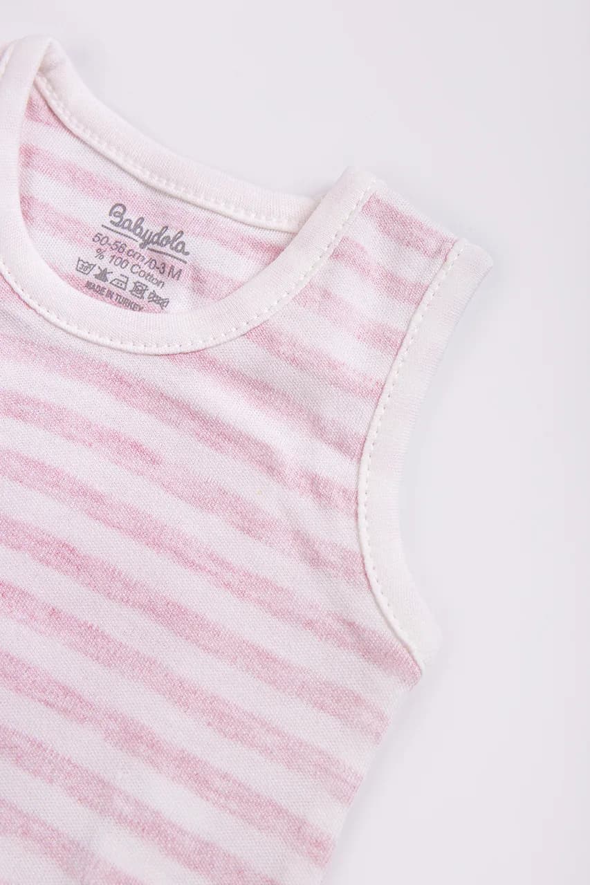 Боді для новонароджених Babydola 12651 -рожевий фото 3 Боді для новонароджених Babydola 12651 -рожевий фото 3
