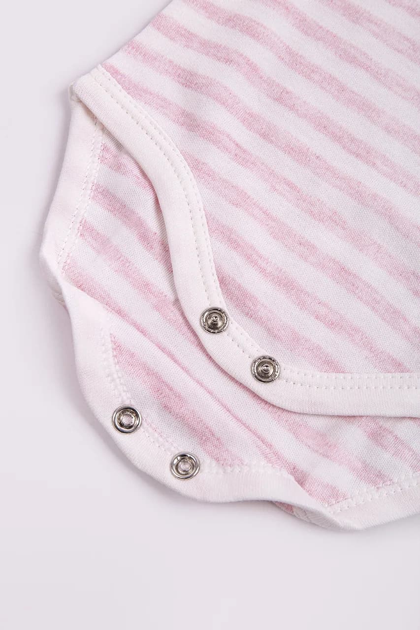 Боді для новонароджених Babydola 12651 -рожевий фото 4 Боді для новонароджених Babydola 12651 -рожевий фото 4