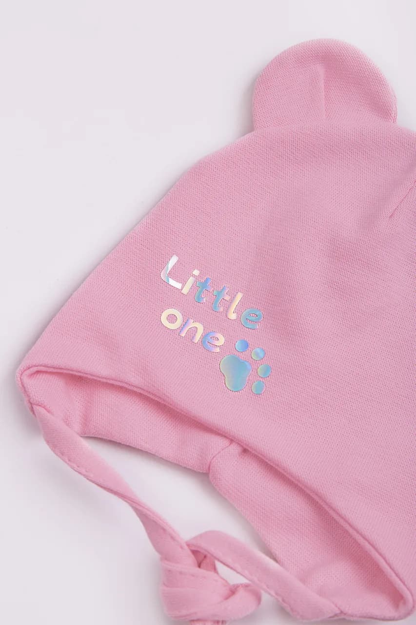 Шапка "Little one" трикотаж н/з Talvi 02744 св.розовый фото 3 Шапка "Little one" трикотаж н/з Talvi 02744 св.розовый фото 3