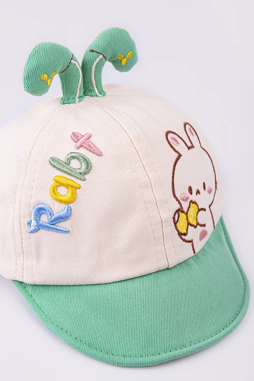 Кепка Rabbit Glory Kids 8539 -зелений фото 2 Кепка Rabbit Glory Kids 8539 -зелений фото 2