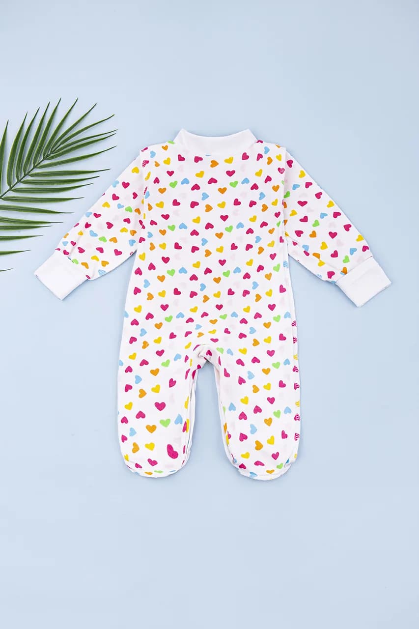 Комбинезон для новорожденных 56-62 Twins Baby 0738001 -молочный фото 5 Комбинезон для новорожденных 56-62 Twins Baby 0738001 -молочный фото 5