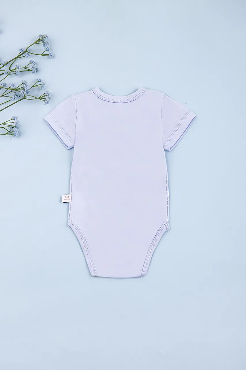 Боди для новорожденного 0-12 Veo Baby 12833 - голубой фото 4 Боди для новорожденного 0-12 Veo Baby 12833 - голубой фото 4