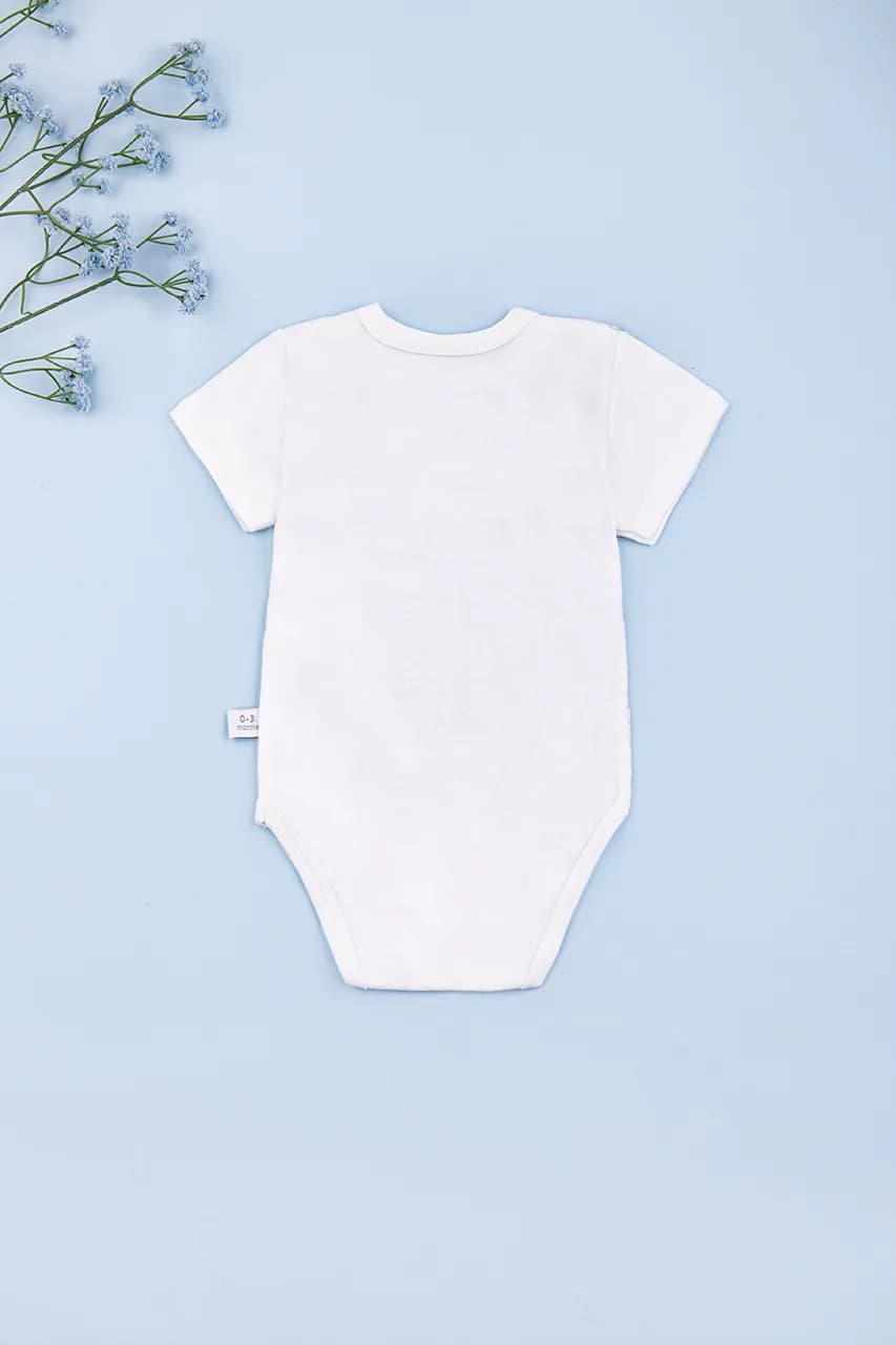 Боди для новорожденного 0-12 Veo Baby 12833 - молочный фото 4 Боди для новорожденного 0-12 Veo Baby 12833 - молочный фото 4