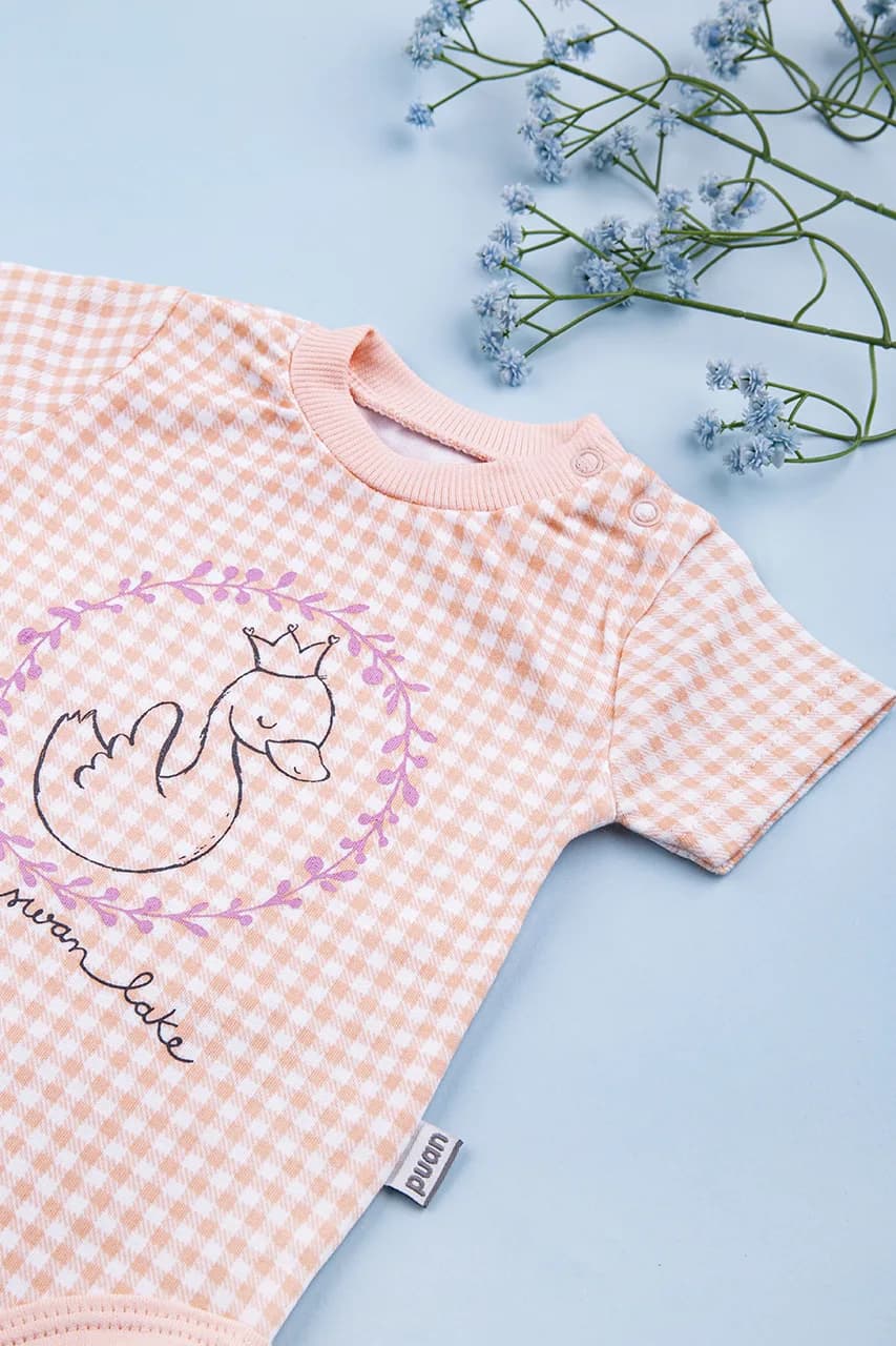 Боди для детей 0-12 Puan baby Avk3836 -молочный фото 2 Боди для детей 0-12 Puan baby Avk3836 -молочный фото 2