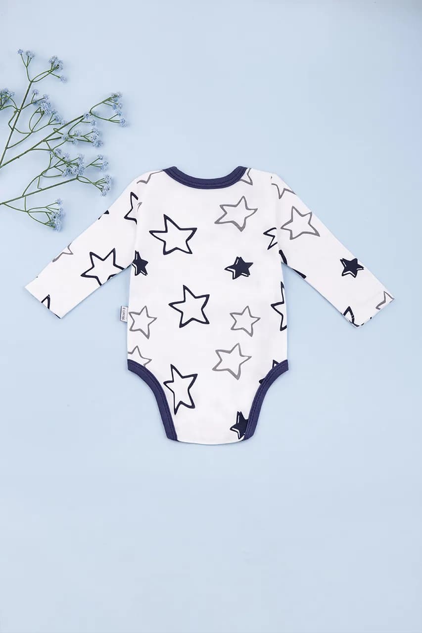 Боді для новонароджених 56-68 Puan baby 3886 -молочний фото 5 Боді для новонароджених 56-68 Puan baby 3886 -молочний фото 5