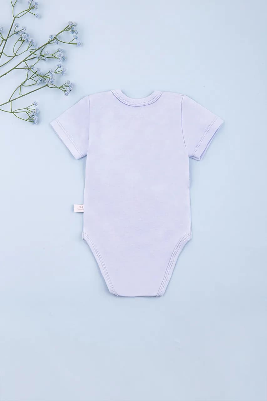 Боді для новонароджених 0-12 Veo Baby 10686 -блакитний фото 4 Боді для новонароджених 0-12 Veo Baby 10686 -блакитний фото 4