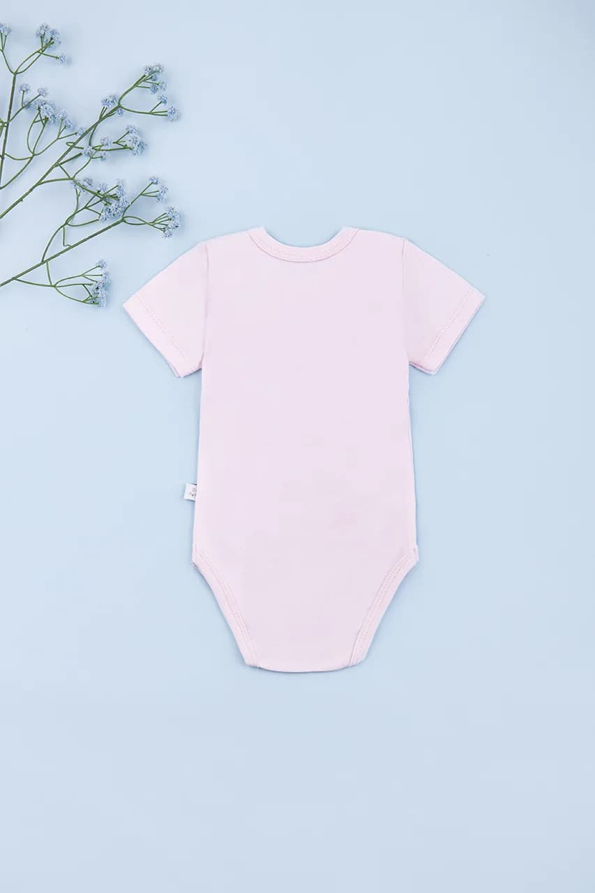 Боді для новонароджених 0-12 Veo Baby 10686 -рожевий фото 4 Боді для новонароджених 0-12 Veo Baby 10686 -рожевий фото 4