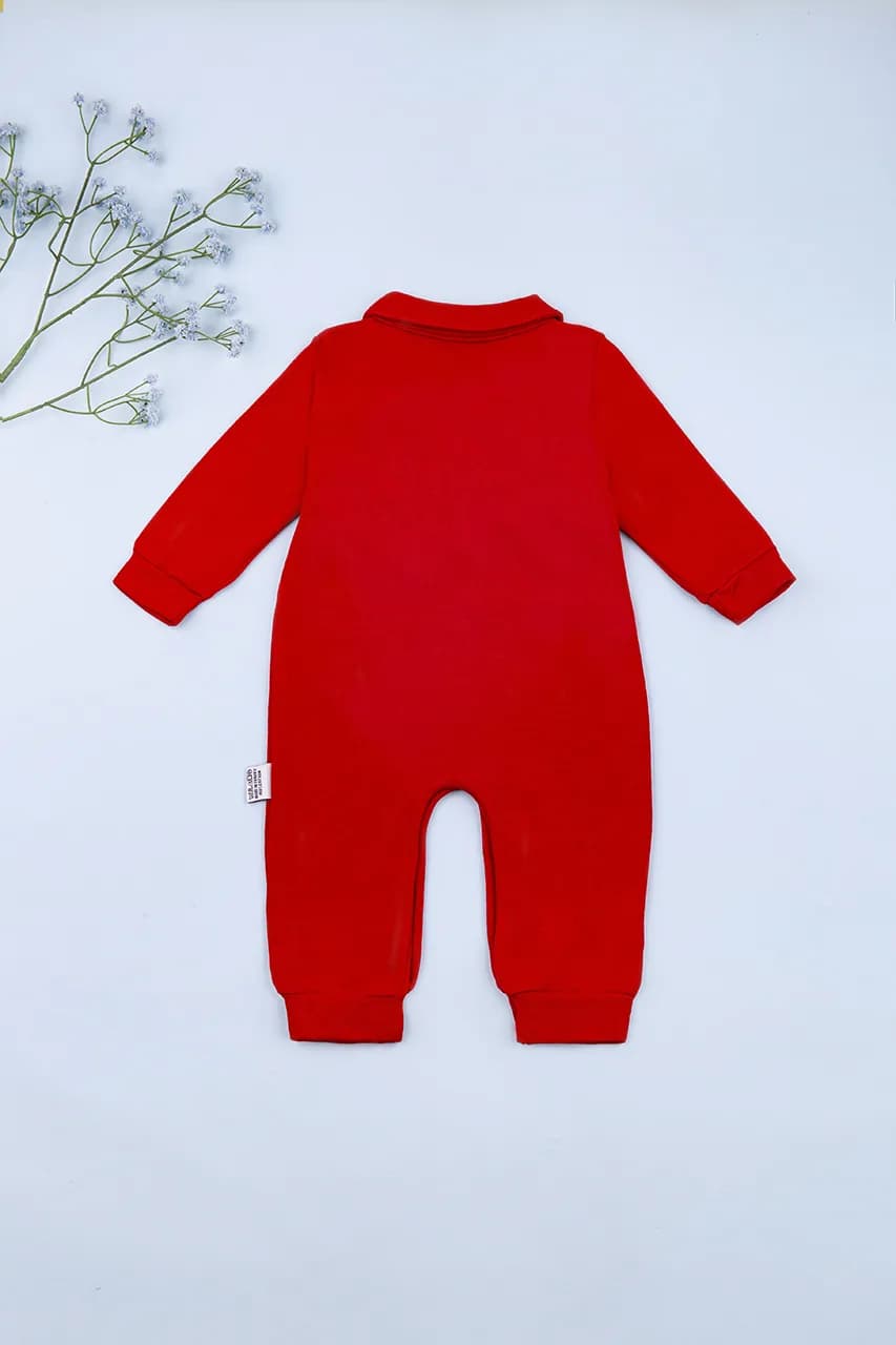 Комбинезон детский 3-12 Murat baby Avk7205 -красный фото 5 Комбинезон детский 3-12 Murat baby Avk7205 -красный фото 5