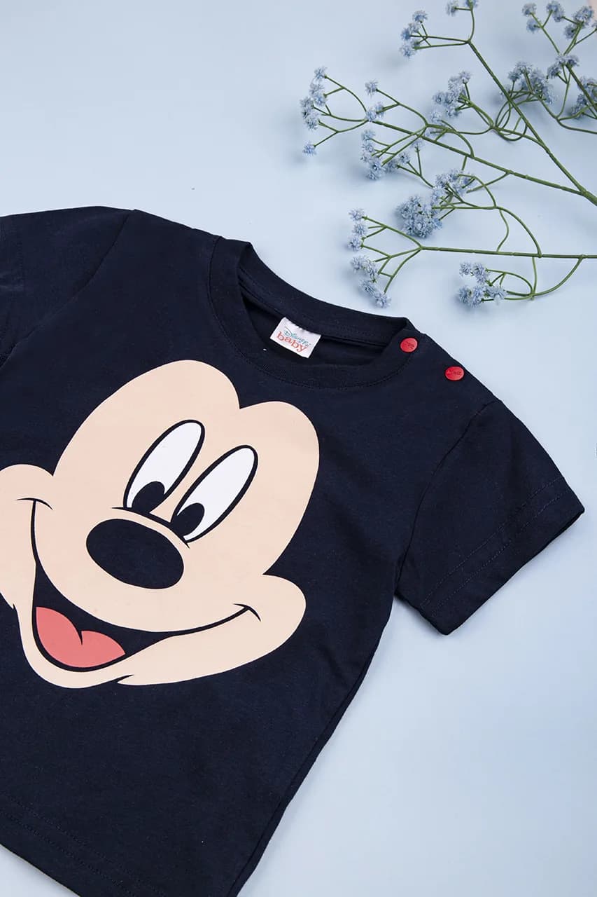 Комплект (футболка+шорты+шапочка) 68-92 Disney Mickey MC15593 фото 2 Комплект (футболка+шорты+шапочка) 68-92 Disney Mickey MC15593 фото 2