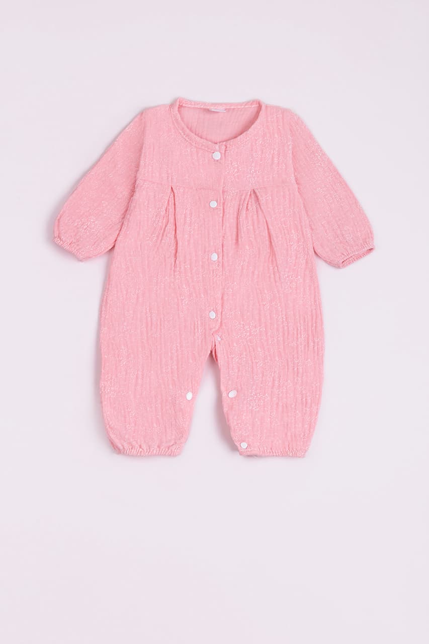 Комбинезон для новорожденных Twins Baby 0738052 -персиковый