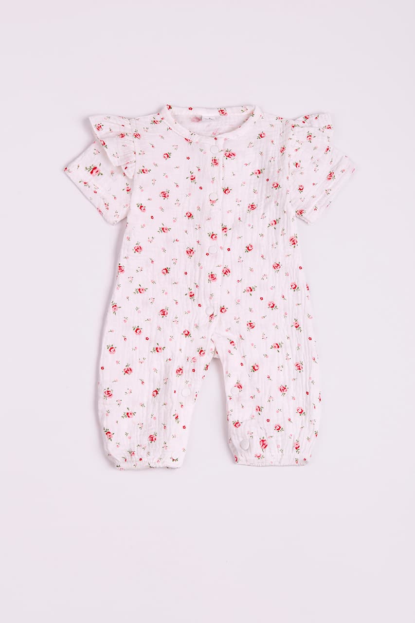Комбінезон для новонароджених Twins Baby 0738050 -білий