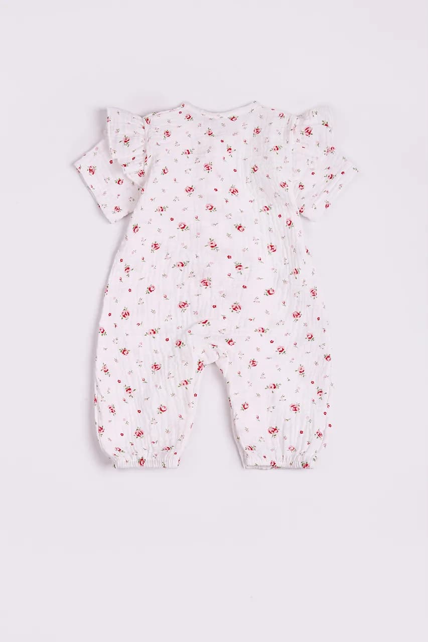 Комбінезон для новонароджених Twins Baby 0738050 -білий фото 3