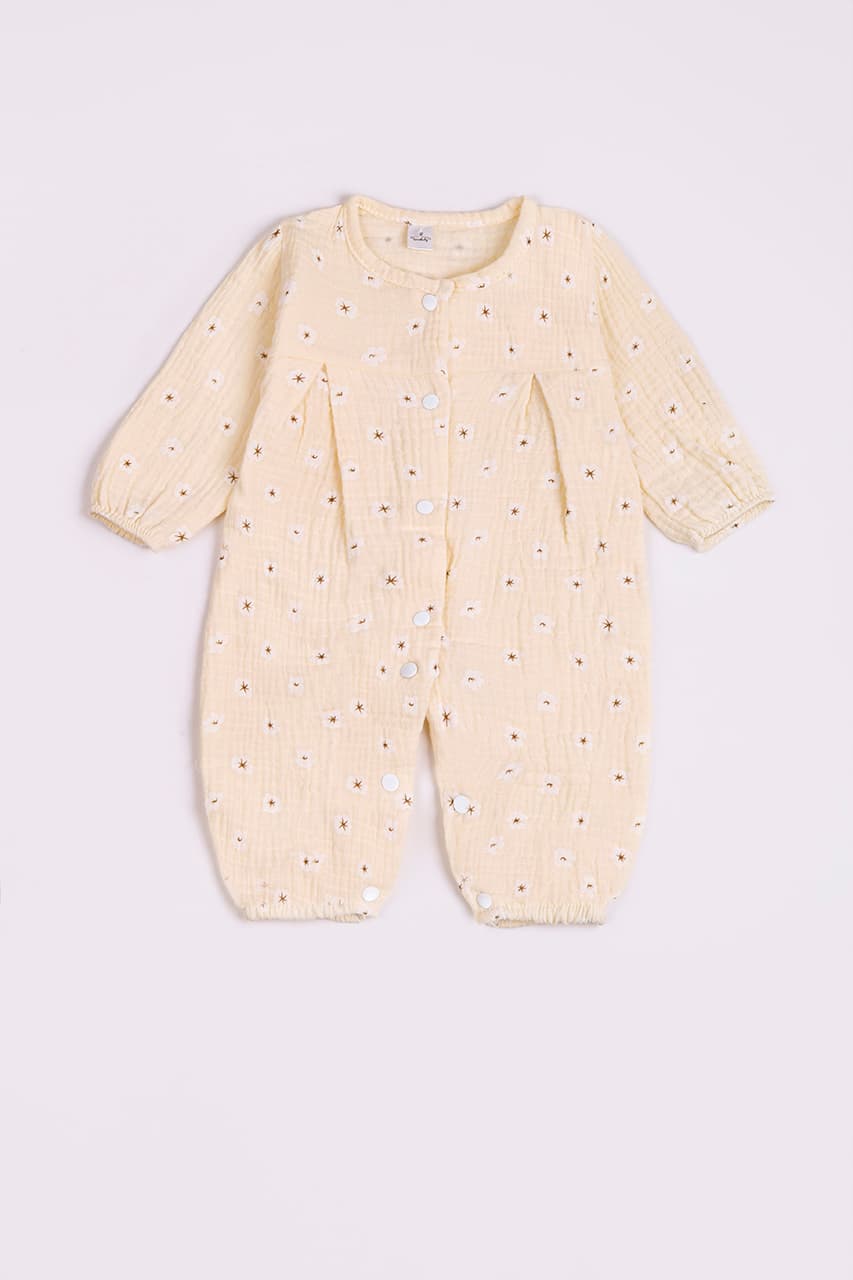 Комбинезон для новорожденных Twins Baby 0738053 -бежевый