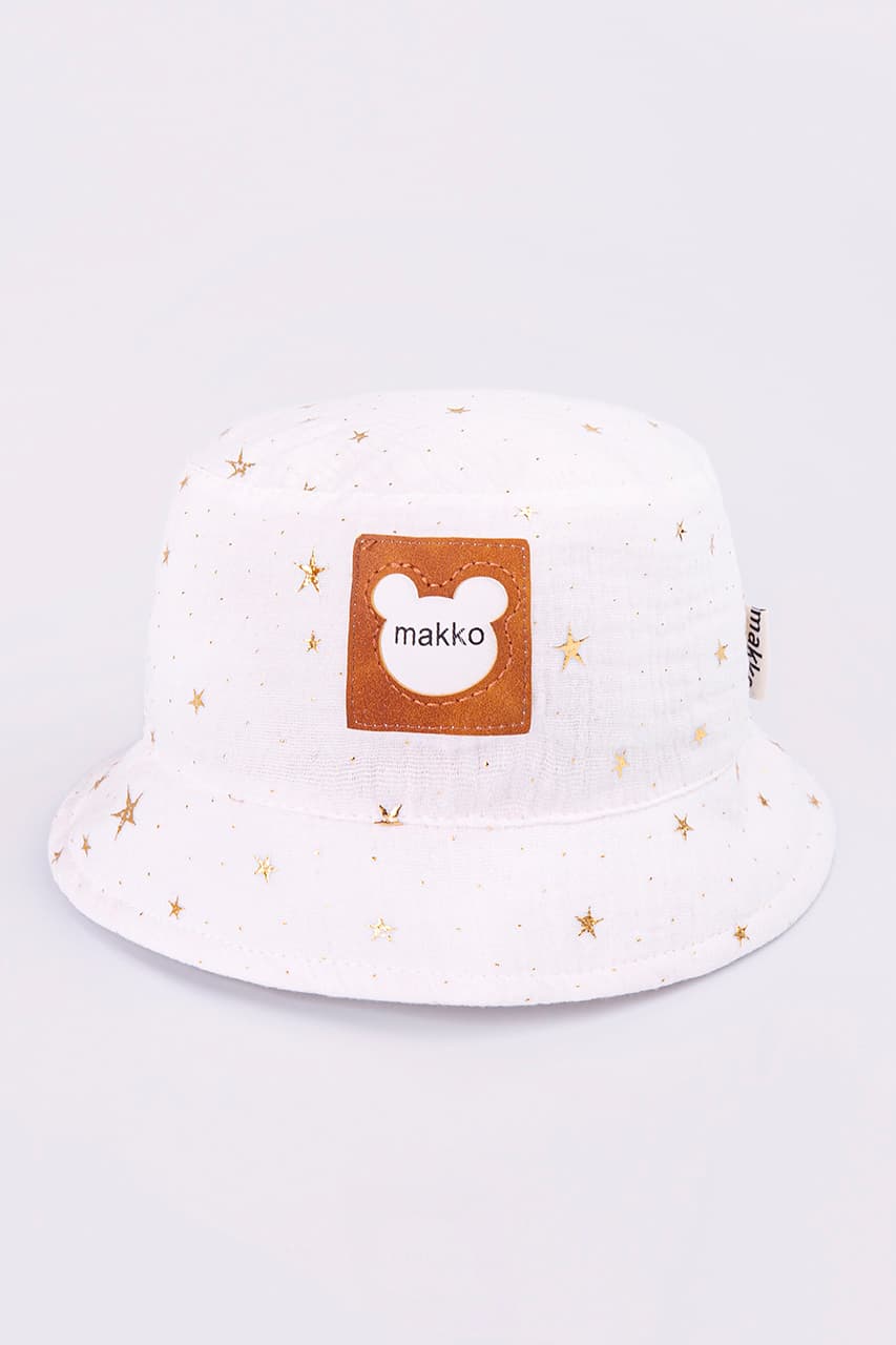 Панама "Зірочки" Makko Л10325 білий