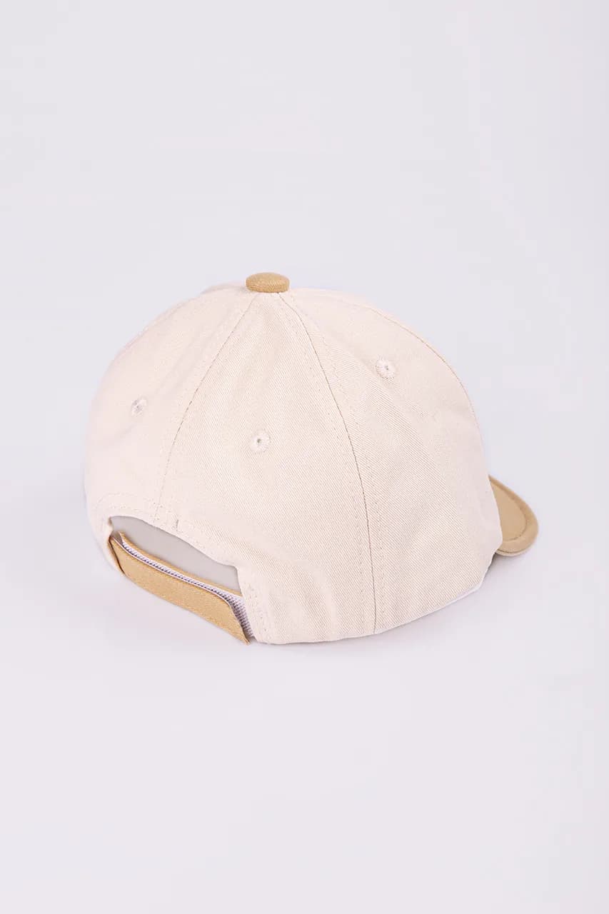 Кепка "Ведмедики" Makko К625 бежевий фото 2 Кепка "Ведмедики" Makko К625 бежевий фото 2
