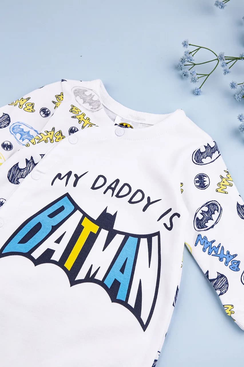 Комбінезон для новонародженого 56-62 Disney Batman BM17295 фото 2 Комбінезон для новонародженого 56-62 Disney Batman BM17295 фото 2