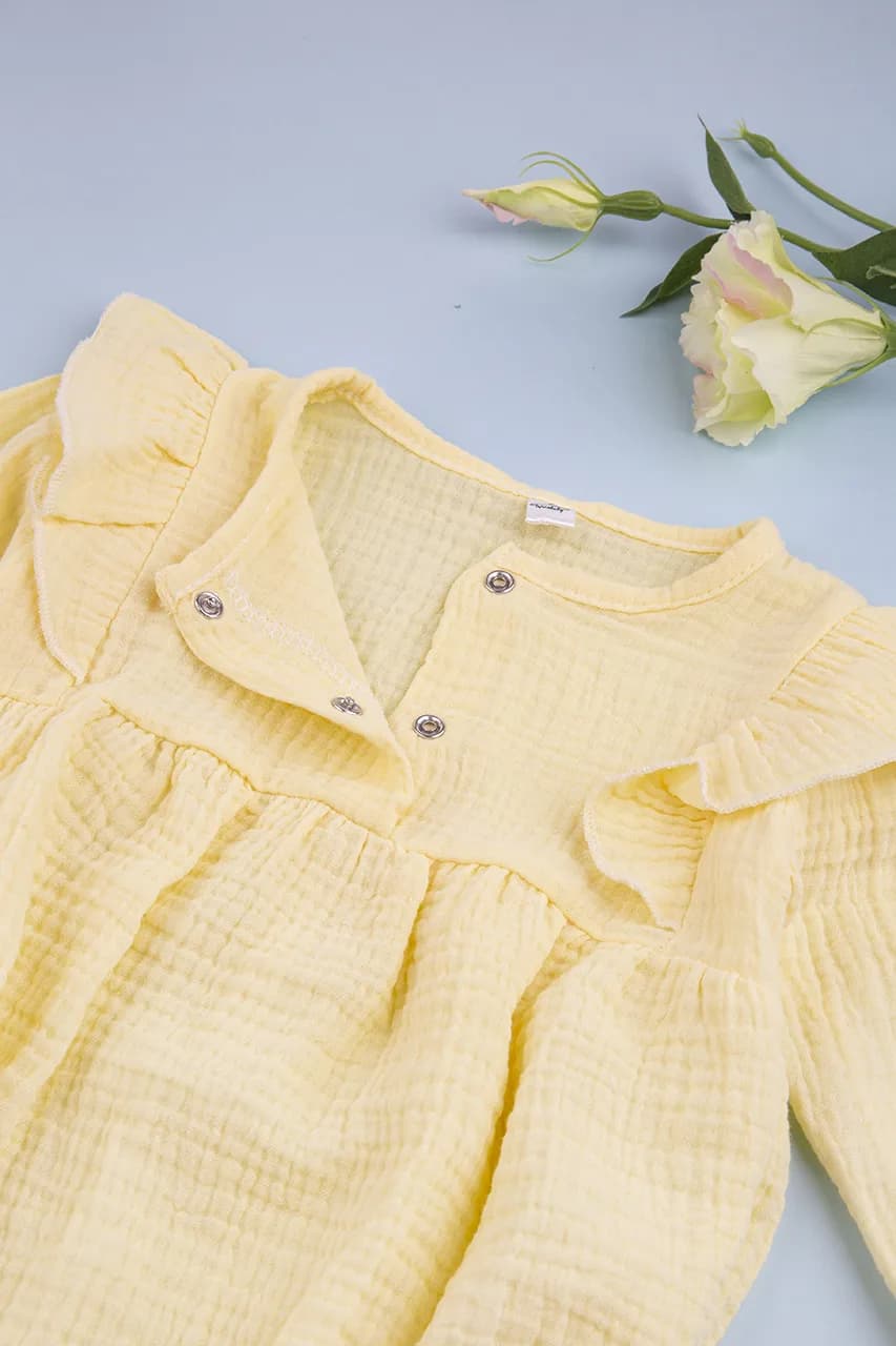 Боди+повязка 56-74 Twins Baby 0538013-1 -желтый фото 3 Боди+повязка 56-74 Twins Baby 0538013-1 -желтый фото 3