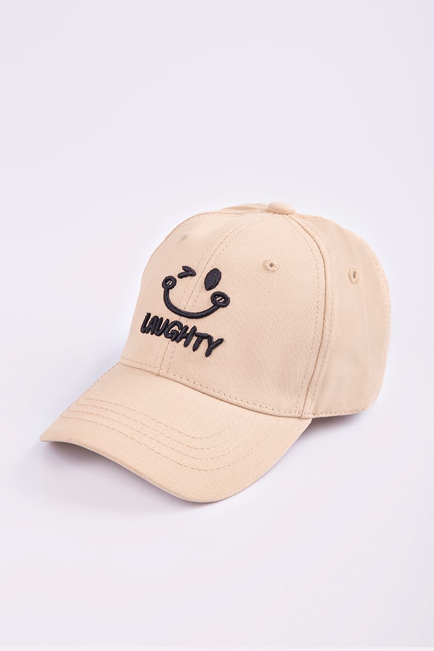 Кепка "Laughty" Makko К2325 бежевый