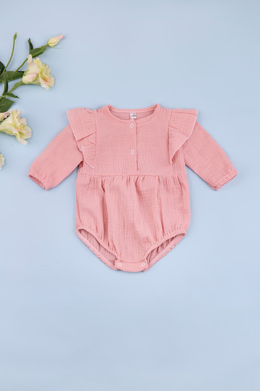 Боди для новорожденных 56-74 Twins Baby 0538017 -розовый
