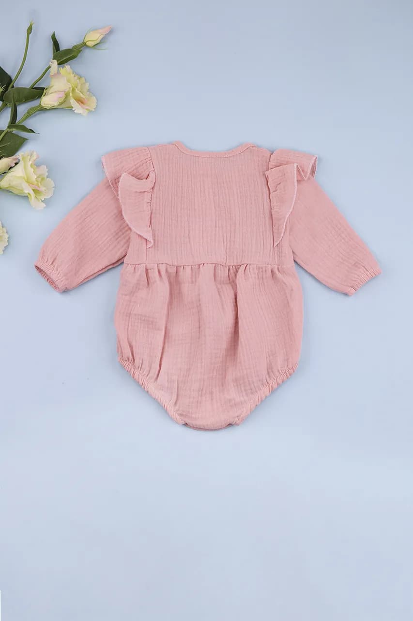 Боди для новорожденных 56-74 Twins Baby 0538017 -розовый фото 5