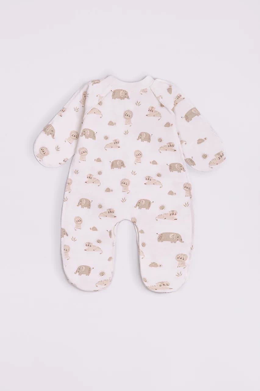 Комбінезон для новонародженого Minikin "My love" 2425701 -молочний фото 2 Комбінезон для новонародженого Minikin "My love" 2425701 -молочний фото 2