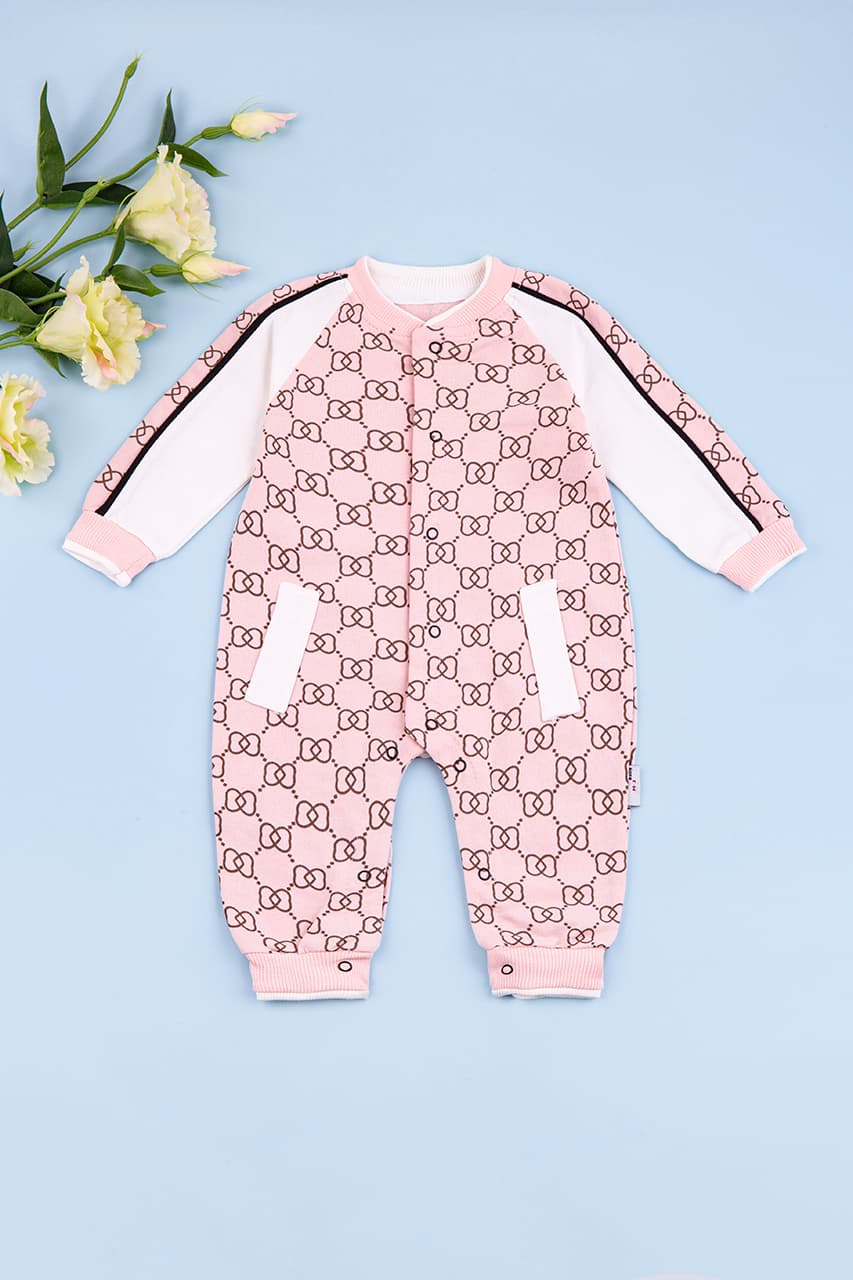 Комбинезон детский 3-12 Murat baby 7905 -розовый