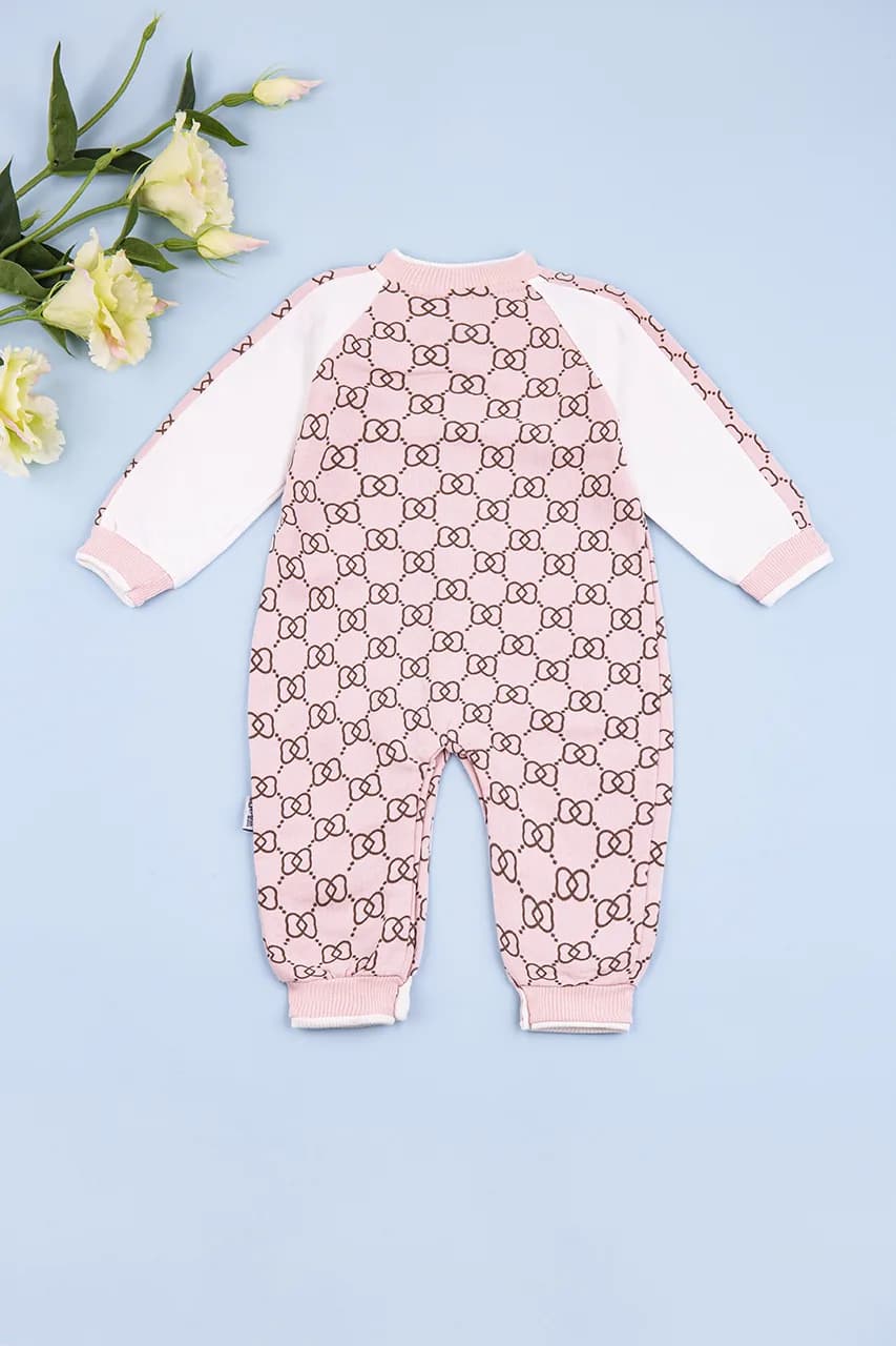 Комбинезон детский 3-12 Murat baby 7905 -розовый фото 5 Комбинезон детский 3-12 Murat baby 7905 -розовый фото 5