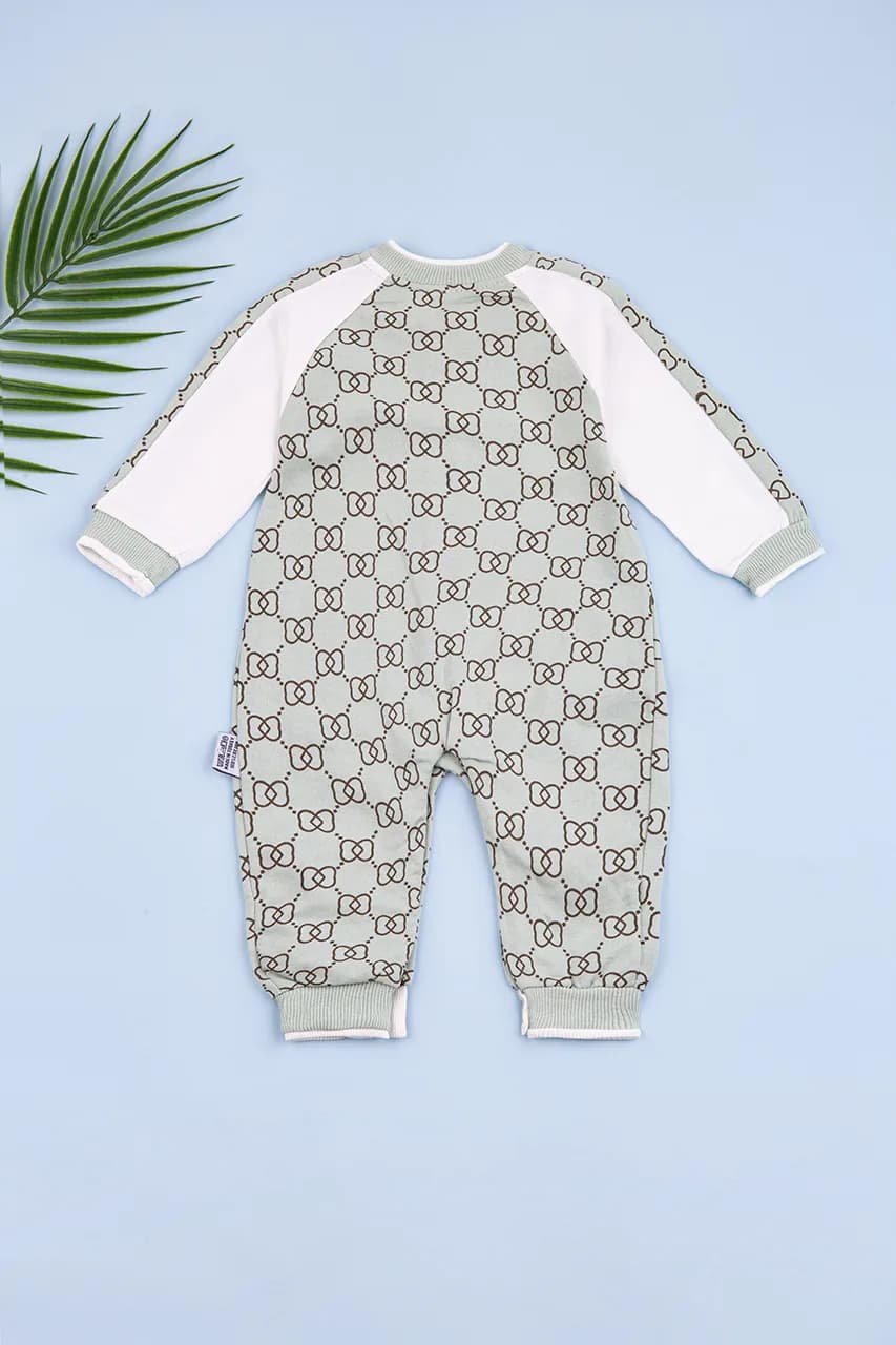 Комбинезон детский 3-12 Murat baby 7905 -зеленый фото 5 Комбинезон детский 3-12 Murat baby 7905 -зеленый фото 5