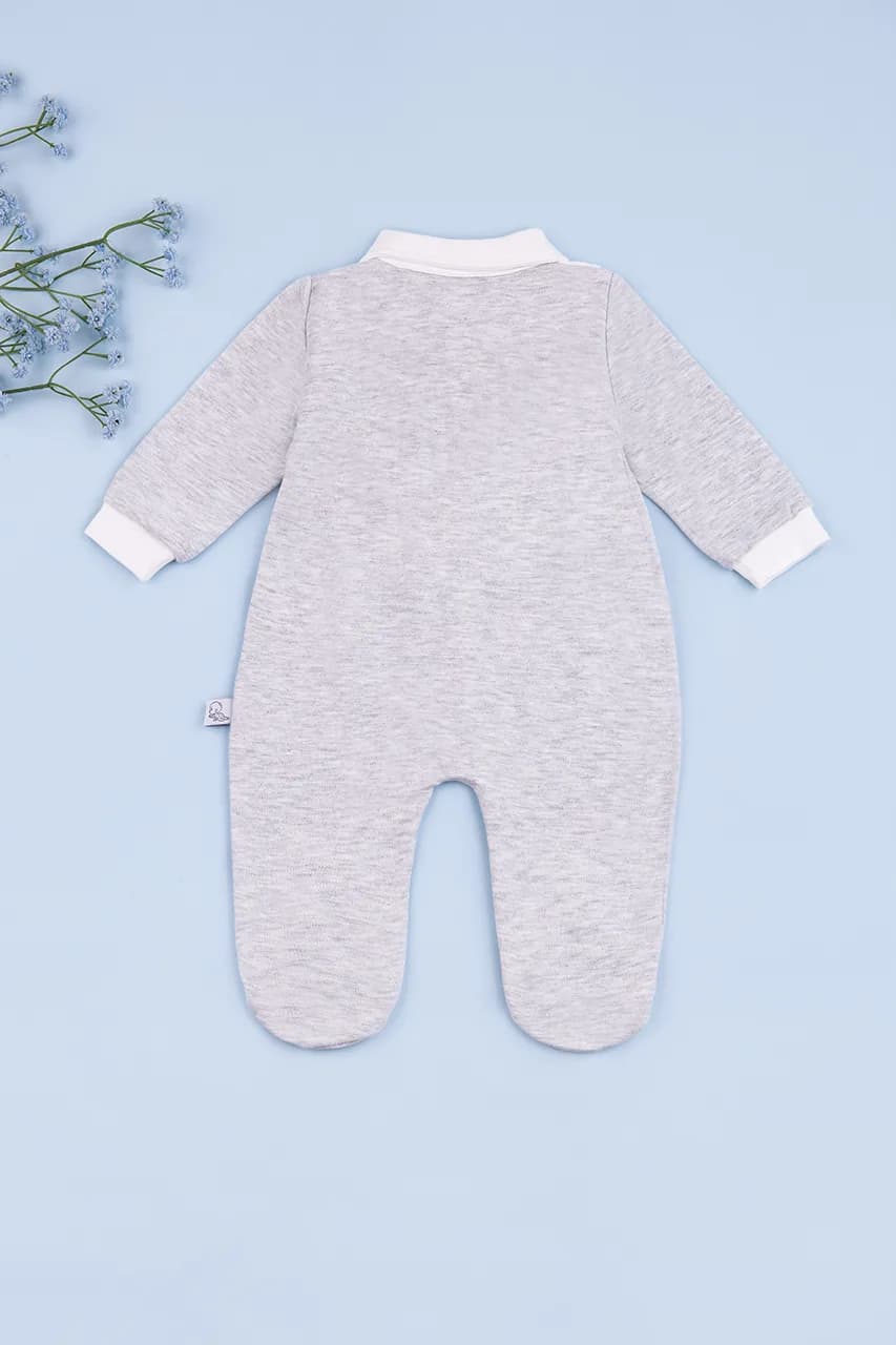 Комбинезон для выписки 0-3 Mini born 6045 -молочный фото 5 Комбинезон для выписки 0-3 Mini born 6045 -молочный фото 5