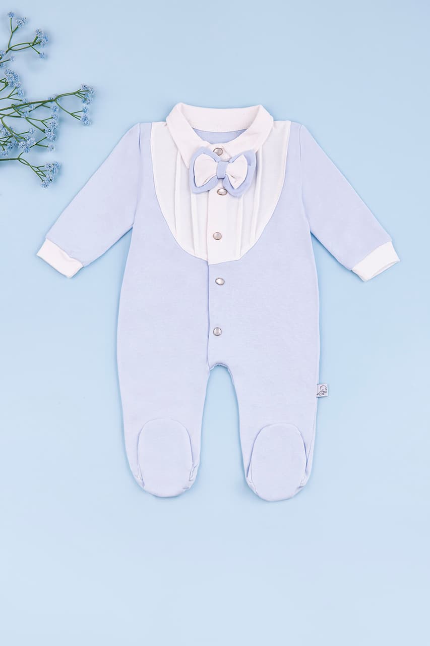 Комбинезон для выписки 0-3 Mini born 6045 -молочный
