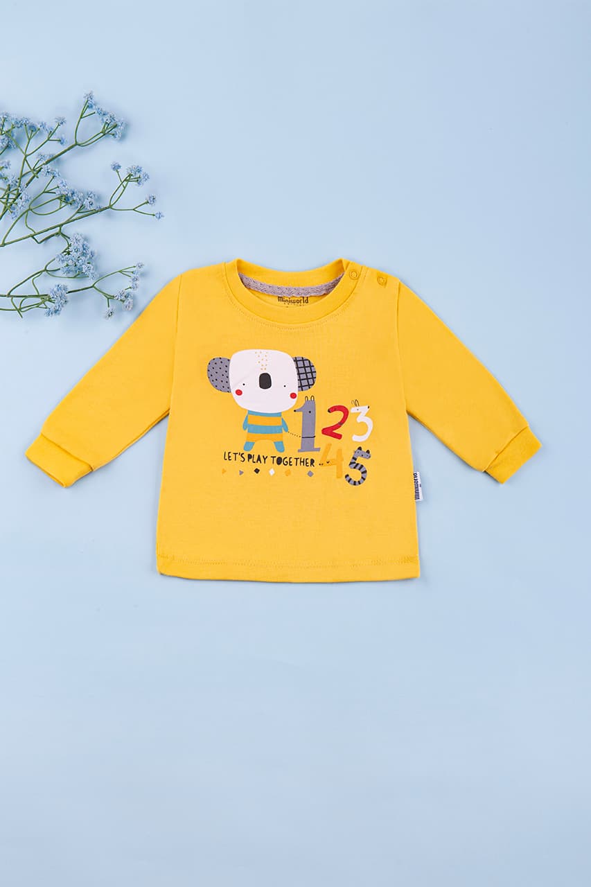 Кофта 3-12 Miniworld 16311 -жовтий