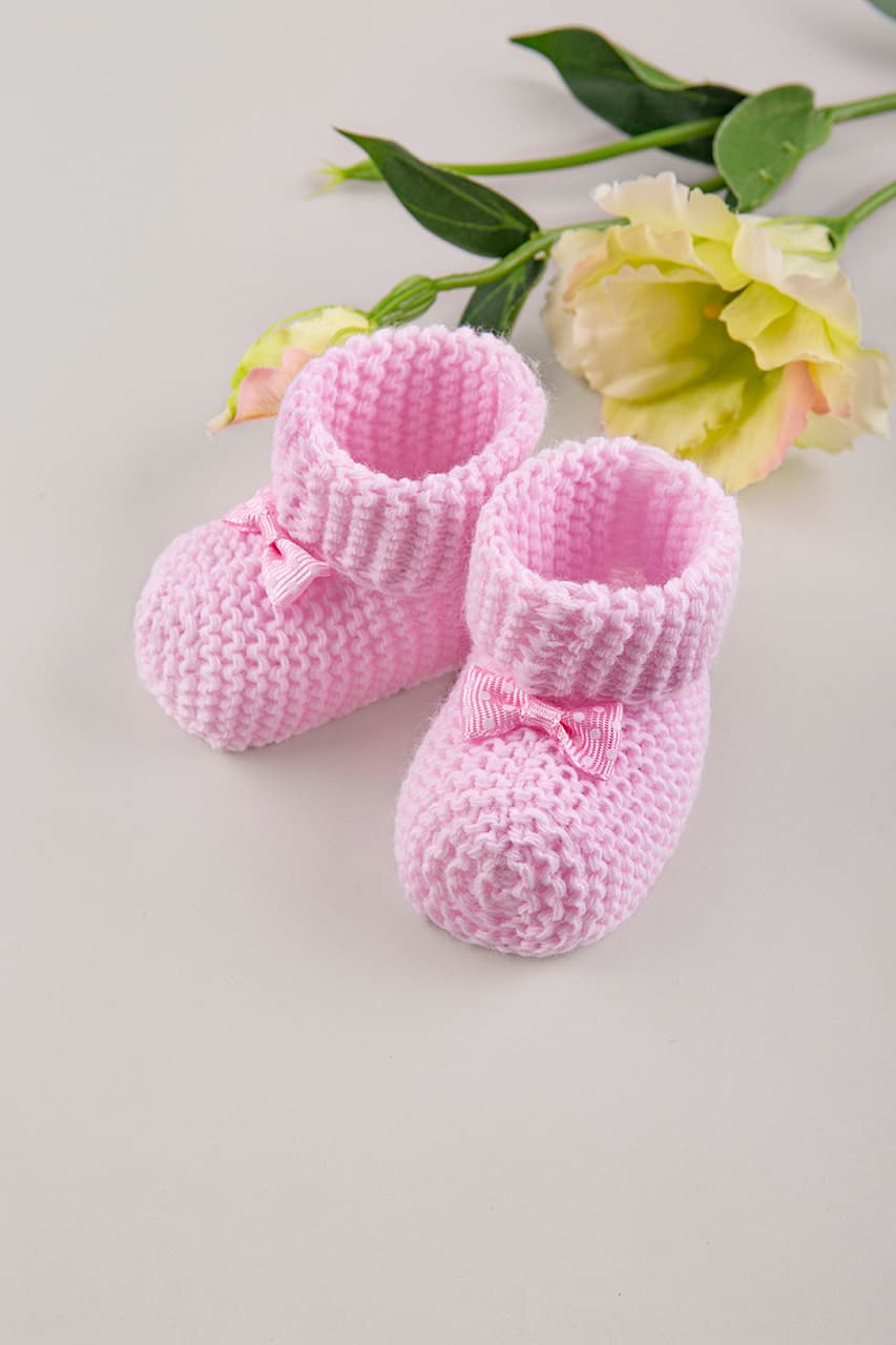 Пінетки 0-3 BabyMy 4022 -рожевий
