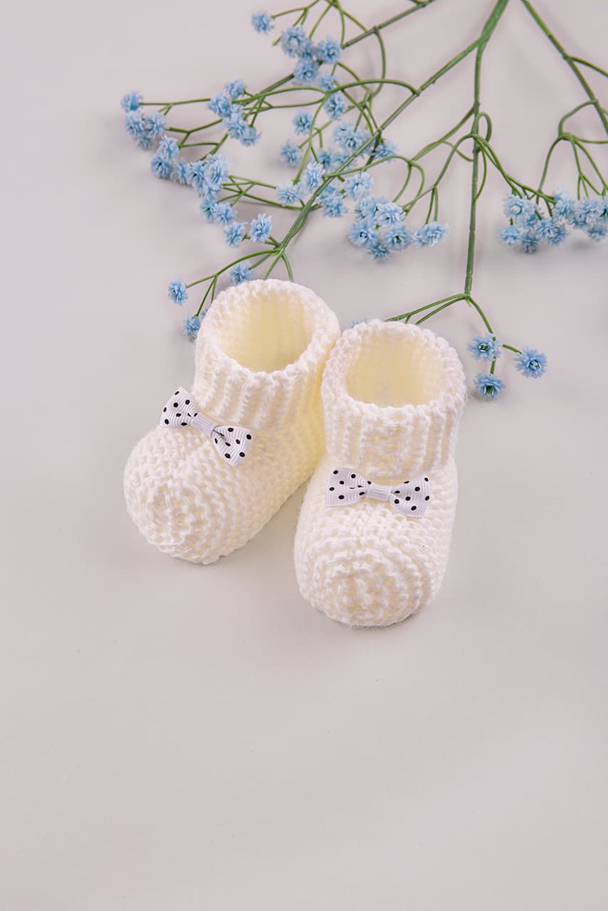 Пінетки 0-3 BabyMy 4022 -молочний
