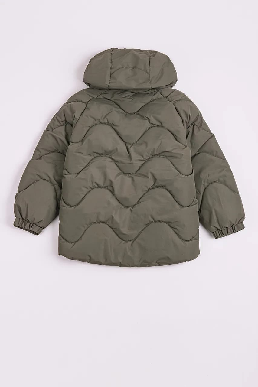 Куртка утепленная COLORKIDS 741773 зеленый фото 3 Куртка утепленная COLORKIDS 741773 зеленый фото 3
