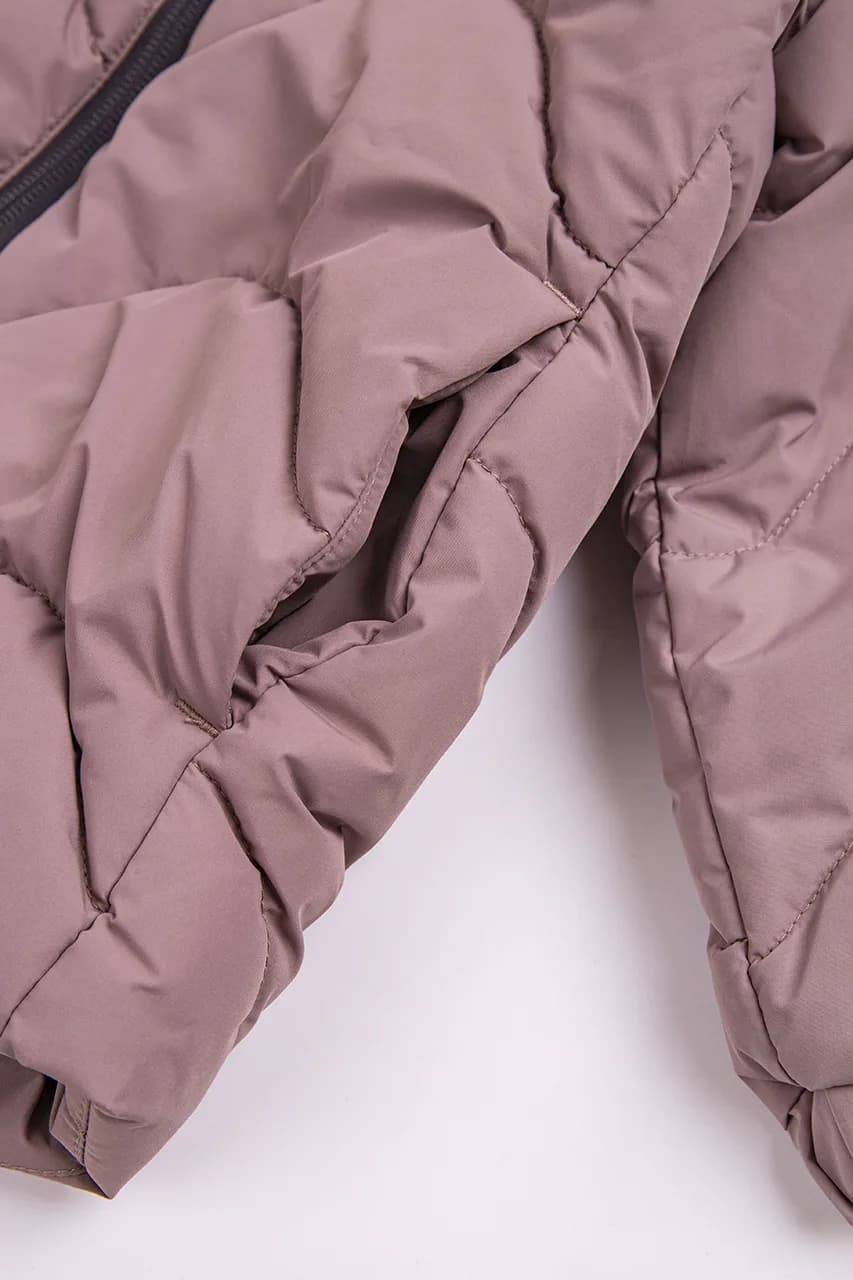 Куртка утепленная COLORKIDS 741773 коричневый фото 4 Куртка утепленная COLORKIDS 741773 коричневый фото 4