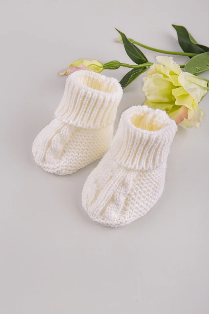 Комплект для выписки (конверт+комбинезон+шапка+пинетки) 0-3 BabyMy 4075 -молочный фото 14 Комплект для выписки (конверт+комбинезон+шапка+пинетки) 0-3 BabyMy 4075 -молочный фото 14