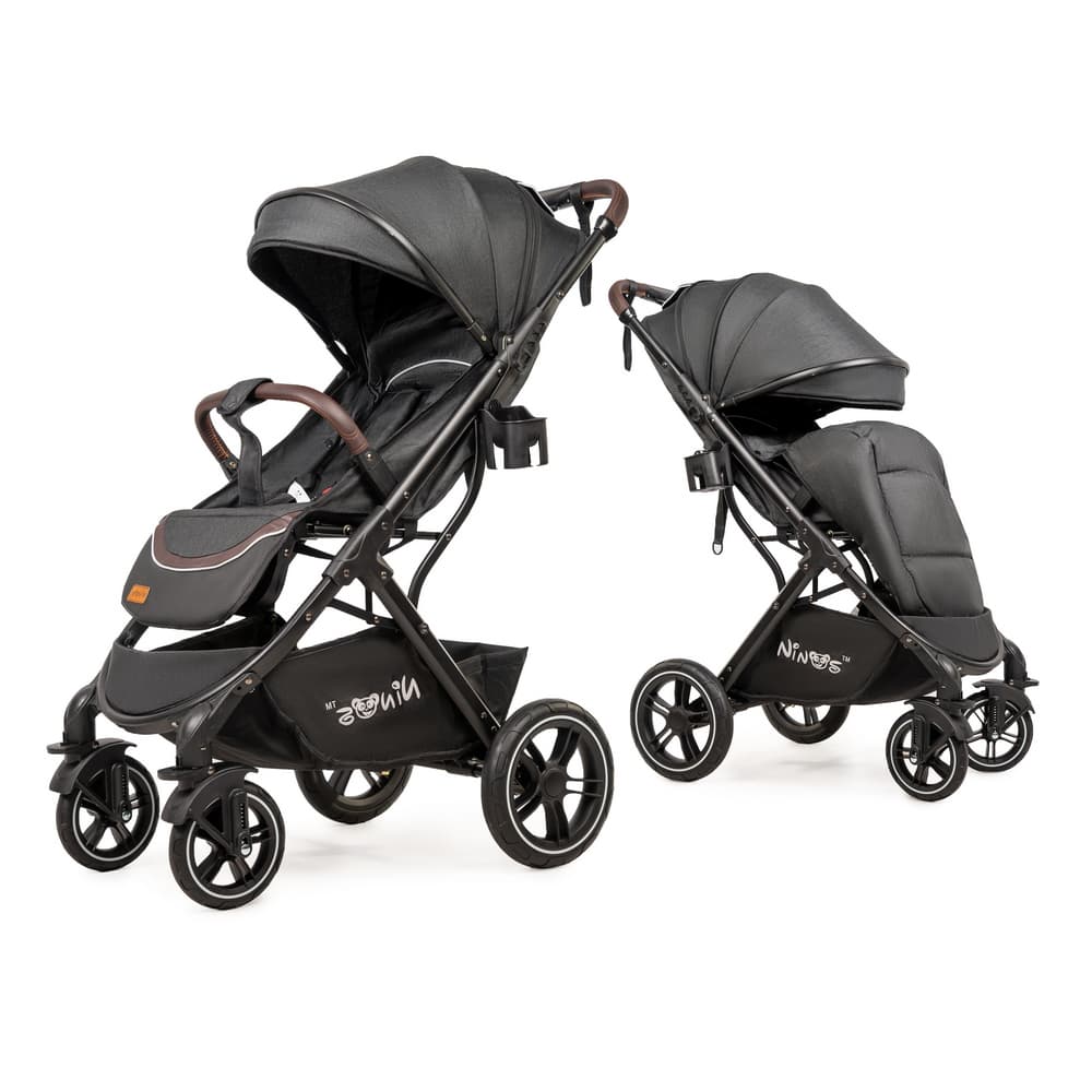 Коляска прогулянкова Ninos Nava Black NN2021BB