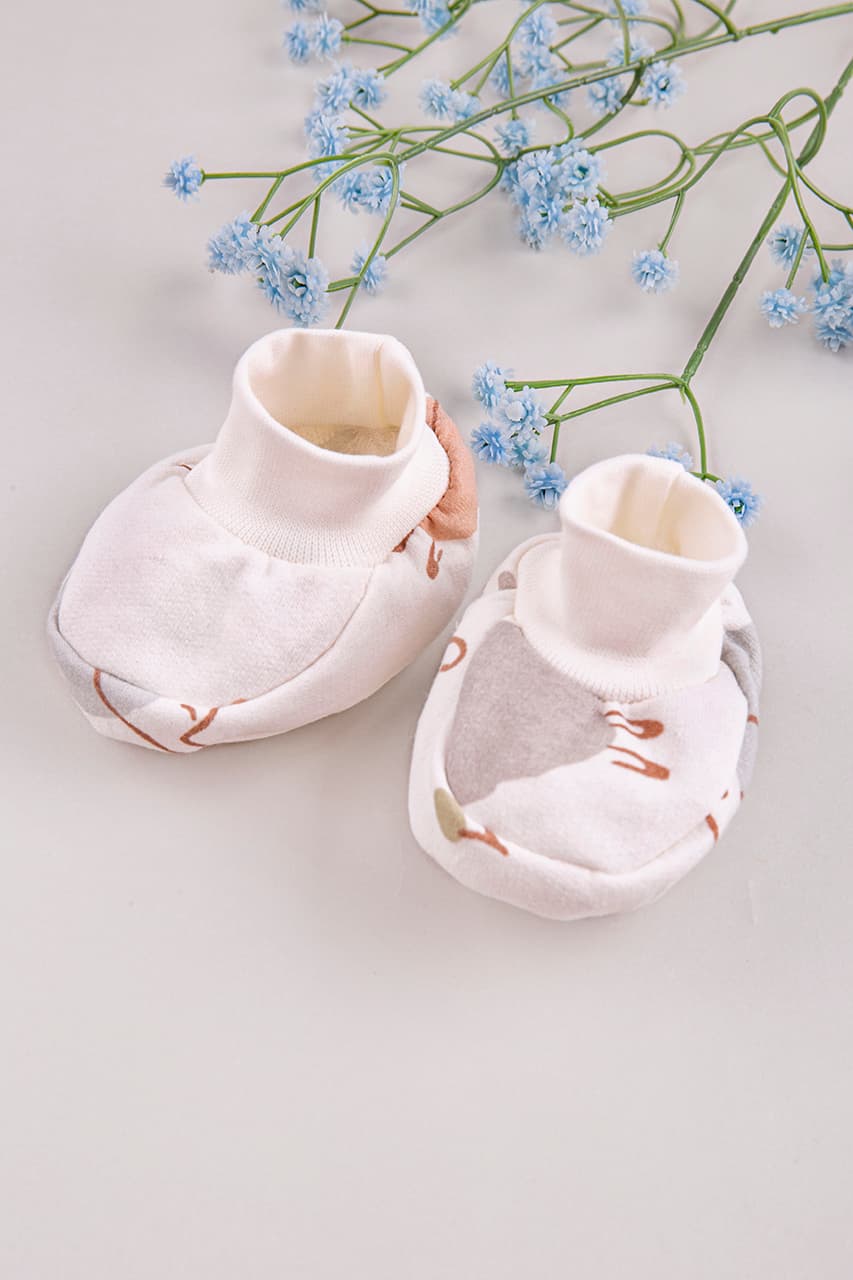 Пинетки Теплые обьятия 56 Minikin 62101 -разноцветный
