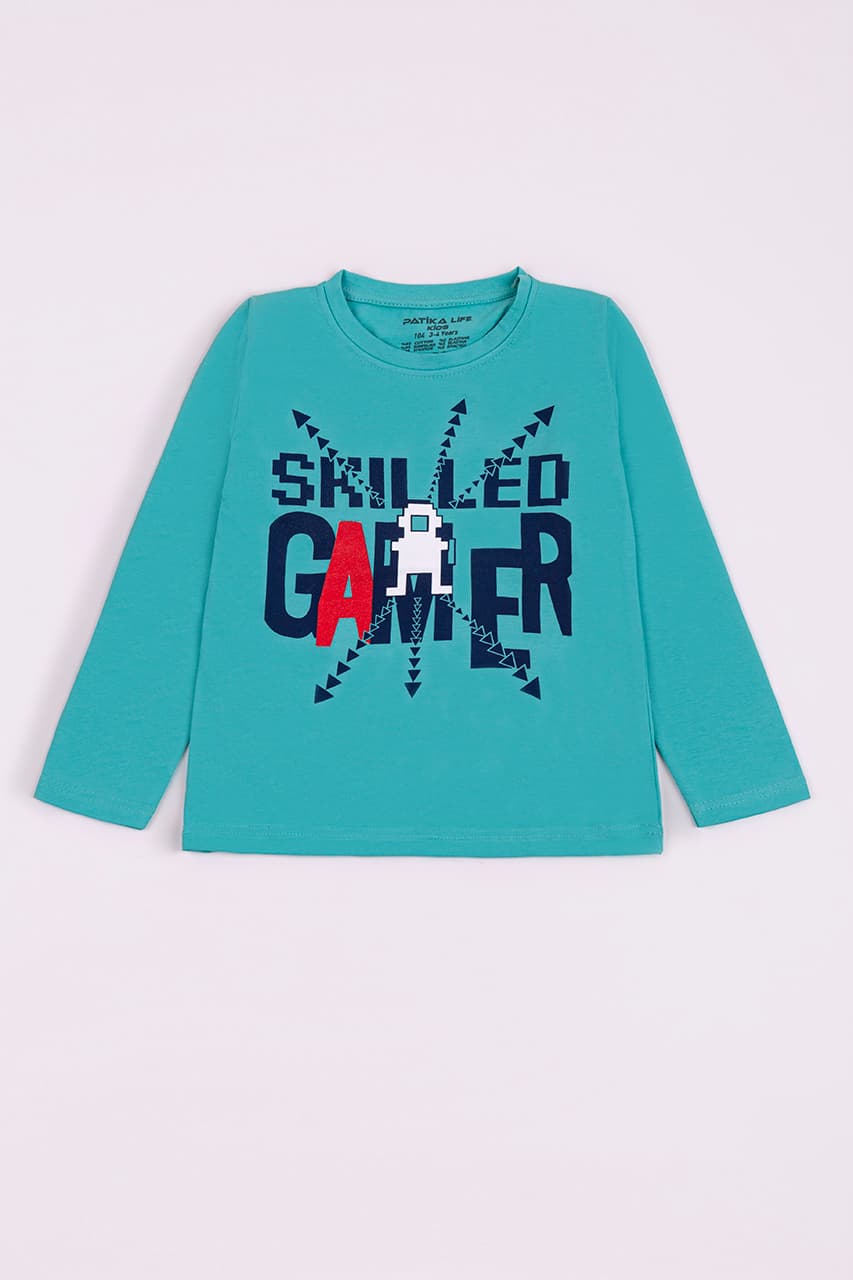 Футболка довг.рук. "Gamer" хлопчик 93132