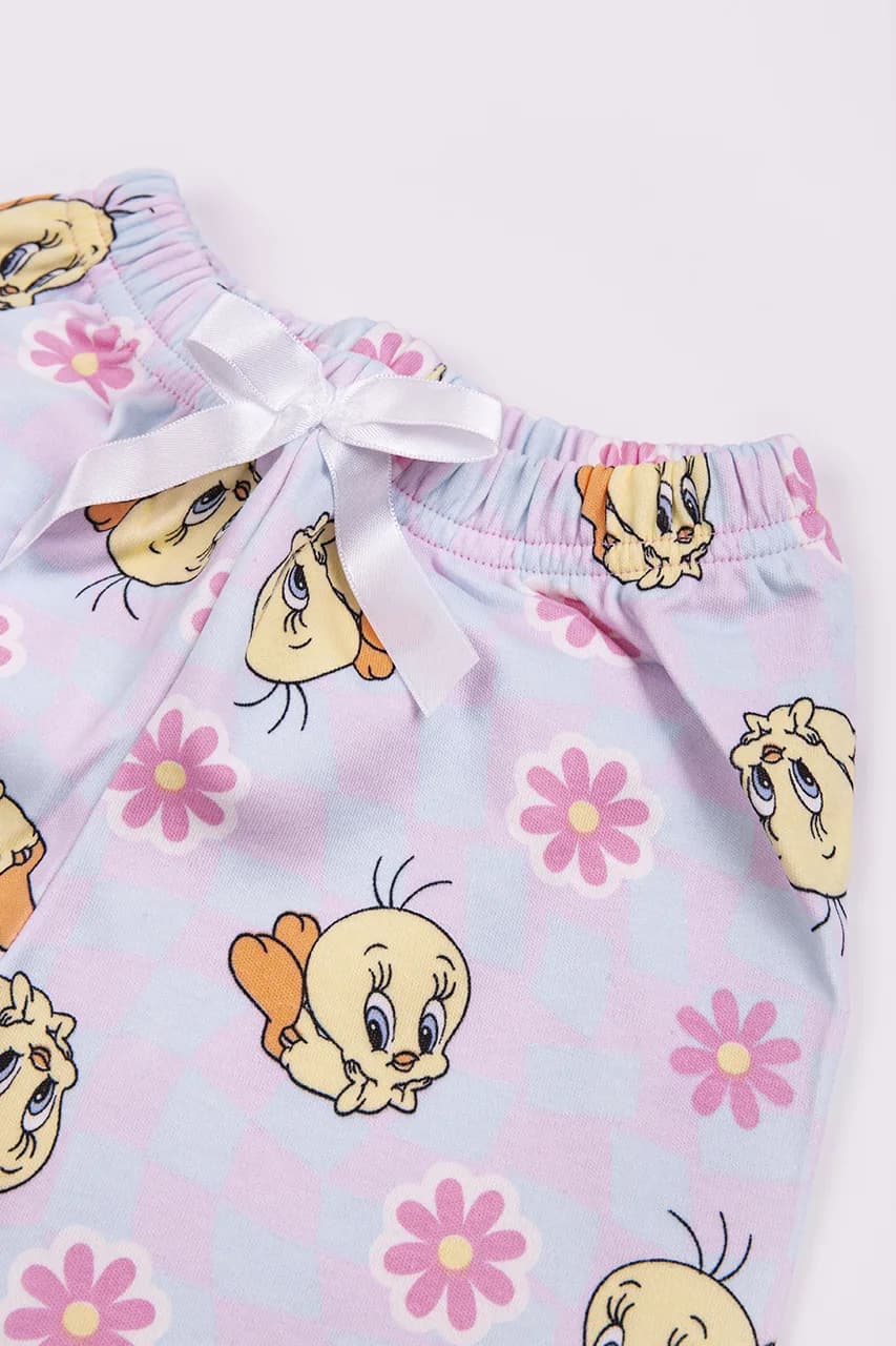 Пижама (футболка+штаны) Tweety 2747 -голубой фото 6 Пижама (футболка+штаны) Tweety 2747 -голубой фото 6