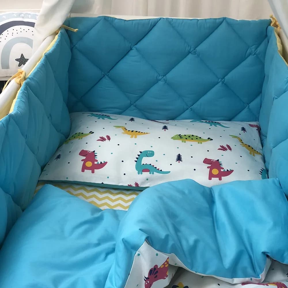 Постільний комплект Маленька Соня Baby Mix Діно 6од 0291540 фото 3 Постільний комплект Маленька Соня Baby Mix Діно 6од 0291540 фото 3