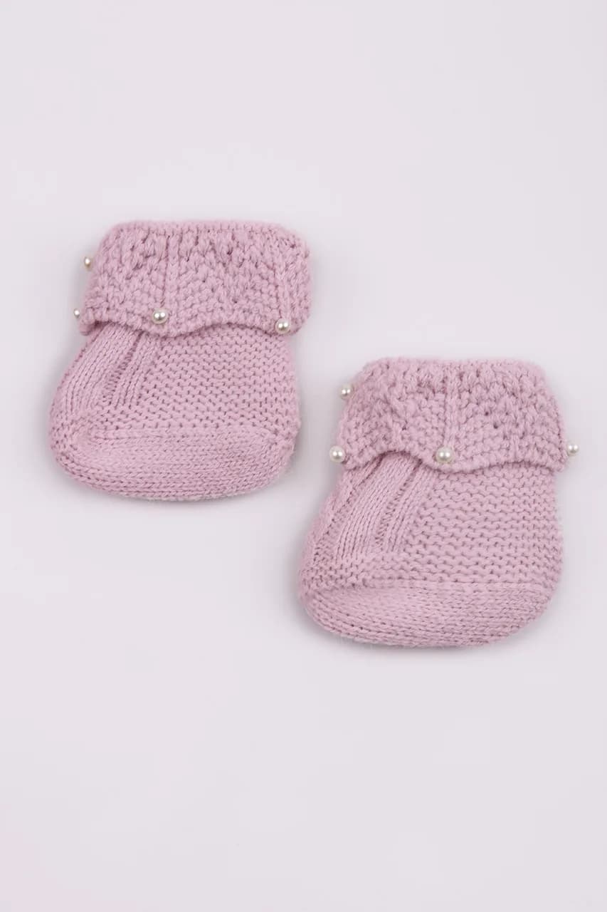 Пінетки BabyMy 4010 -рожевий фото 3 Пінетки BabyMy 4010 -рожевий фото 3